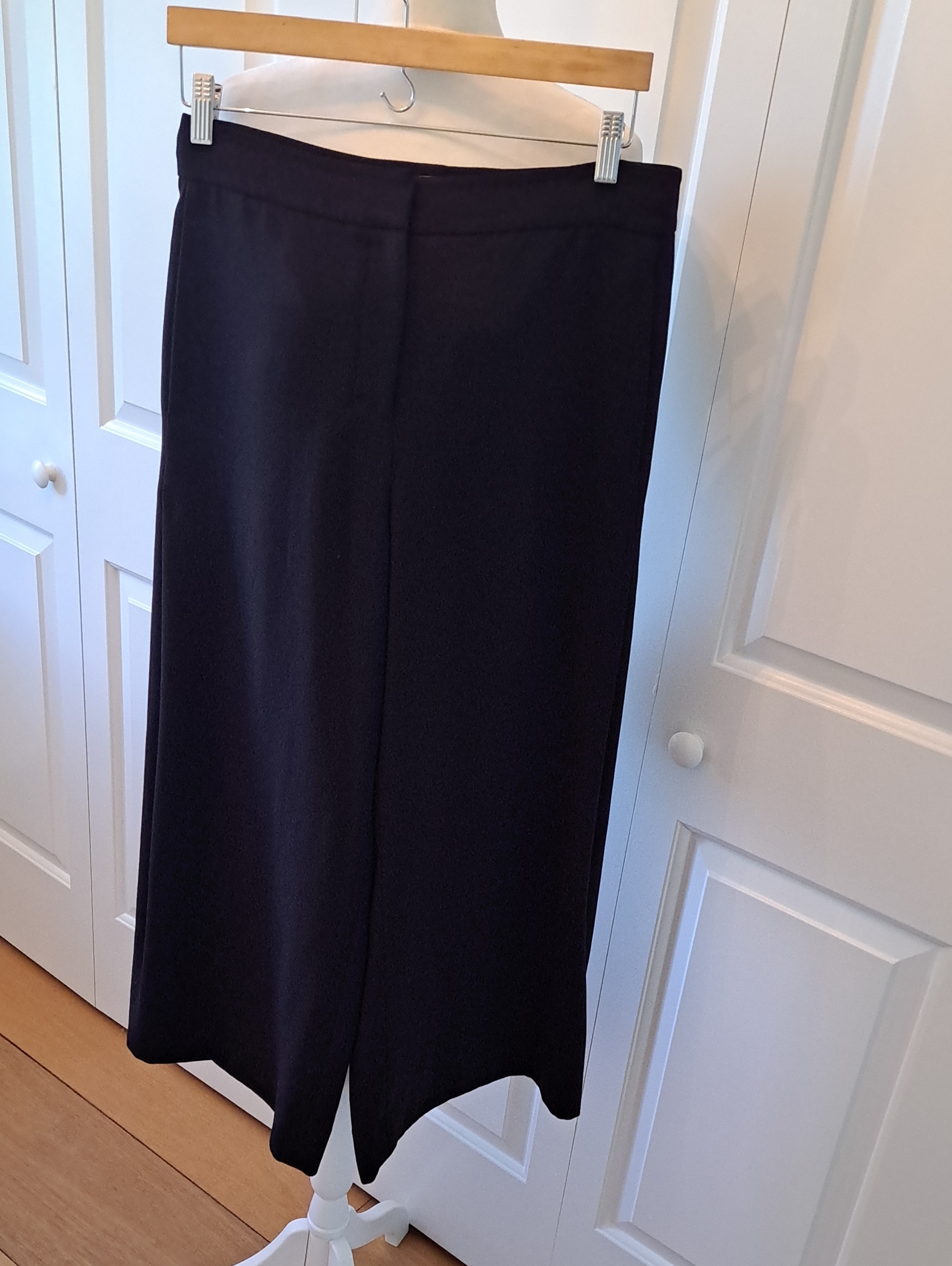 Mm. Lafleur New York Womens The Zhou Blavk Crepe Culotte Dress Pants 6